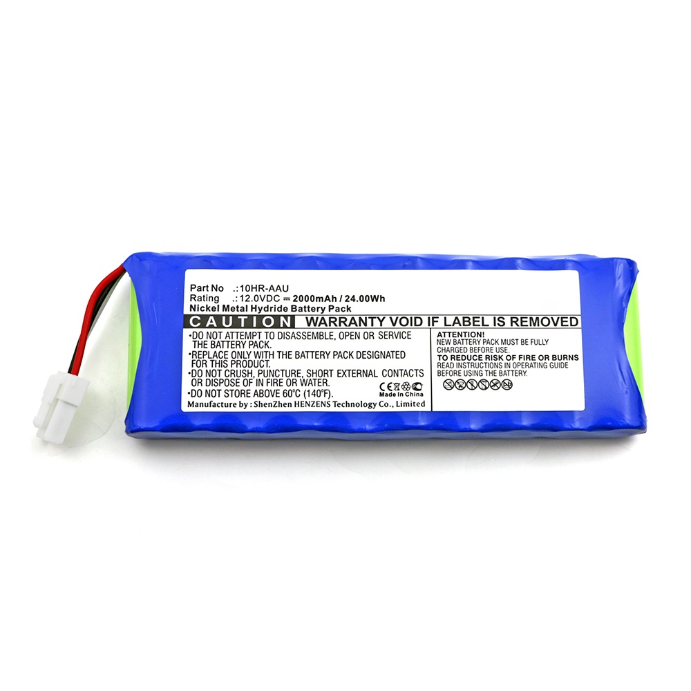 Synergy Digital Medical Battery, Compatible with Kenz Cardico 10HR-AAU Medical Battery (Ni-MH, 12V, 2000mAh)