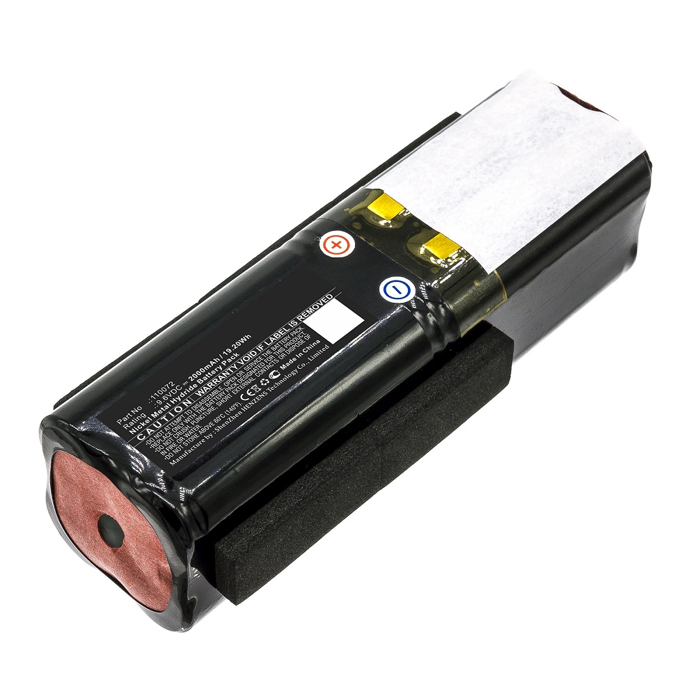 Synergy Digital Medical Battery, Compatible with Schiller 110072 Medical Battery (Ni-MH, 9.6V, 2000mAh)