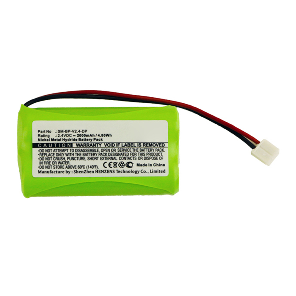 Synergy Digital Medical Battery, Compatible with VDW SM-BP-V2.4-DP Medical Battery (Ni-MH, 2.4V, 2000mAh)