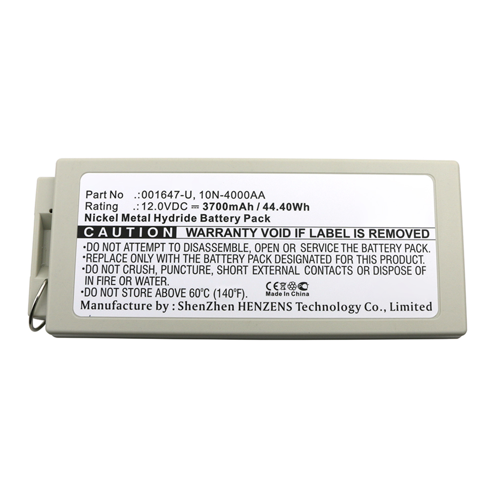 Synergy Digital Medical Battery, Compatible with Welch-Allyn 001647-U Medical Battery (Ni-MH, 12V, 3700mAh)