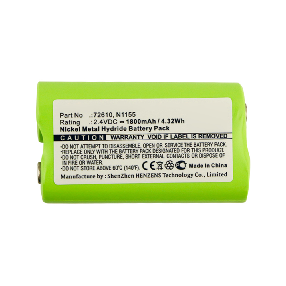 Synergy Digital Medical Battery, Compatible with Welch-Allyn 72610 Medical Battery (Ni-MH, 2.4V, 1800mAh)