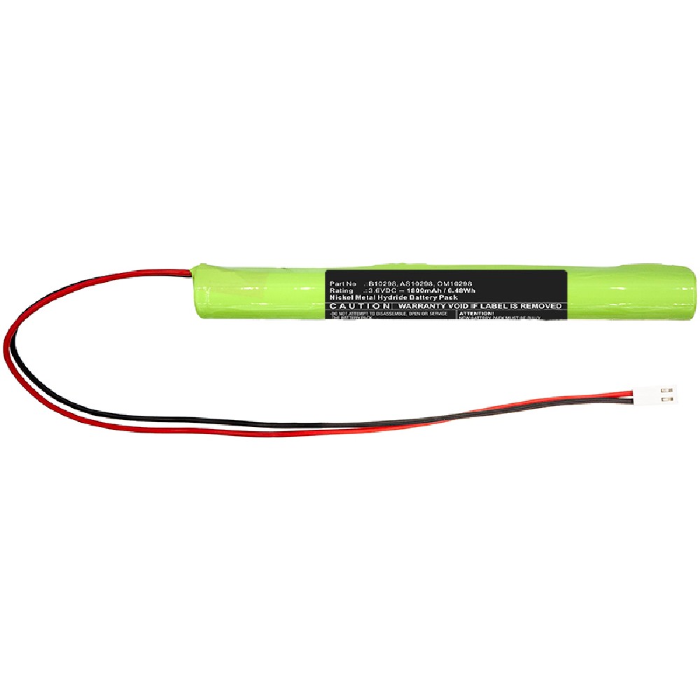Synergy Digital Medical Battery, Compatible with AS10298 Medical Battery (3.6V, Ni-MH, 1800mAh)