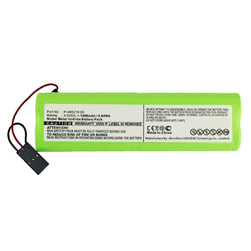 Synergy Digital Medical Battery, Compatible with P-495219-00 Medical Battery (4.8V, Ni-MH, 1800mAh)