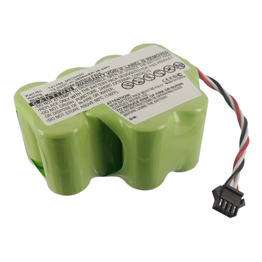 Synergy Digital Medical Battery, Compatible with Alaris Medicalsystems 141780 Medical Battery (Ni-MH, 12V, 3000mAh)