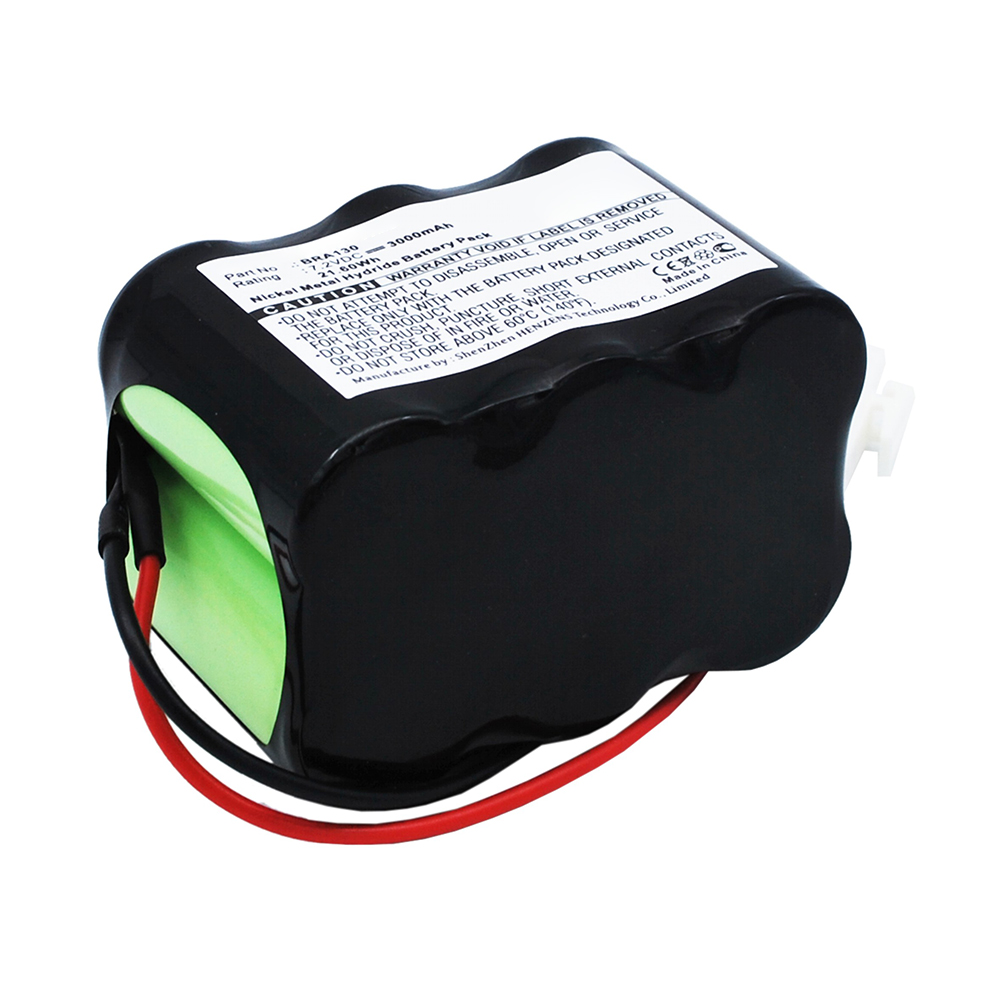 Synergy Digital Medical Battery, Compatible with B.Braun BRA130 Medical Battery (Ni-MH, 7.2V, 3000mAh)