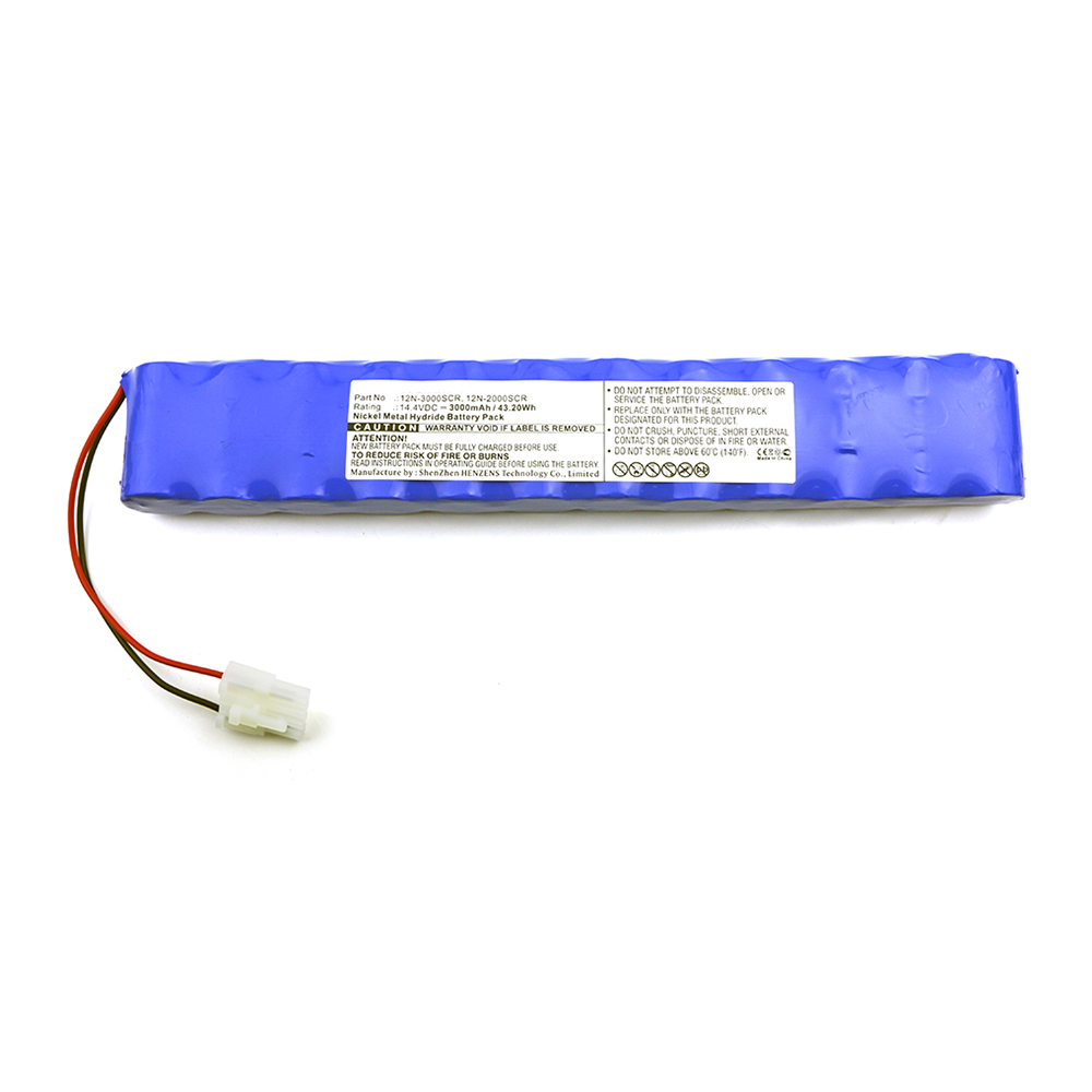 Synergy Digital Medical Battery, Compatible with Bruker 12N-1800SCR Medical Battery (Ni-MH, 14.4V, 3000mAh)
