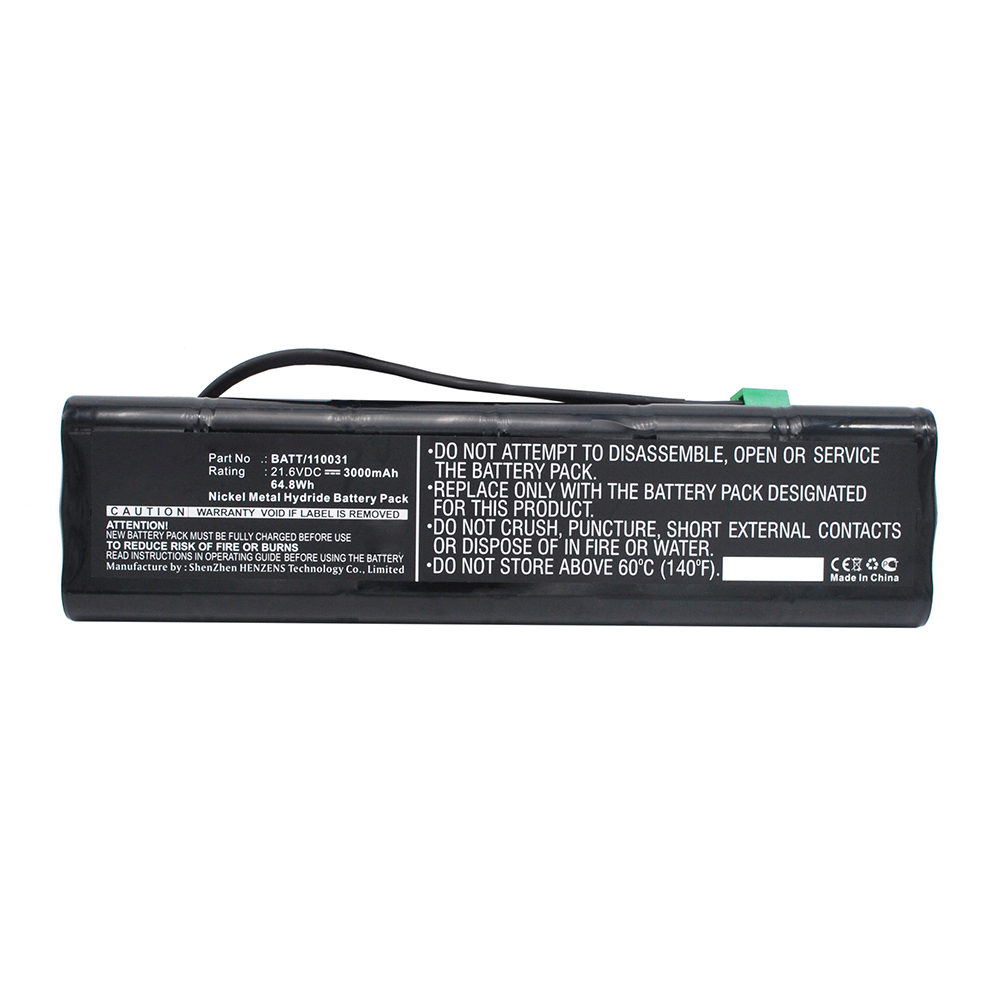 Synergy Digital Medical Battery, Compatible with Dimeq BATT/110031 Medical Battery (Ni-MH, 21.6V, 3000mAh)