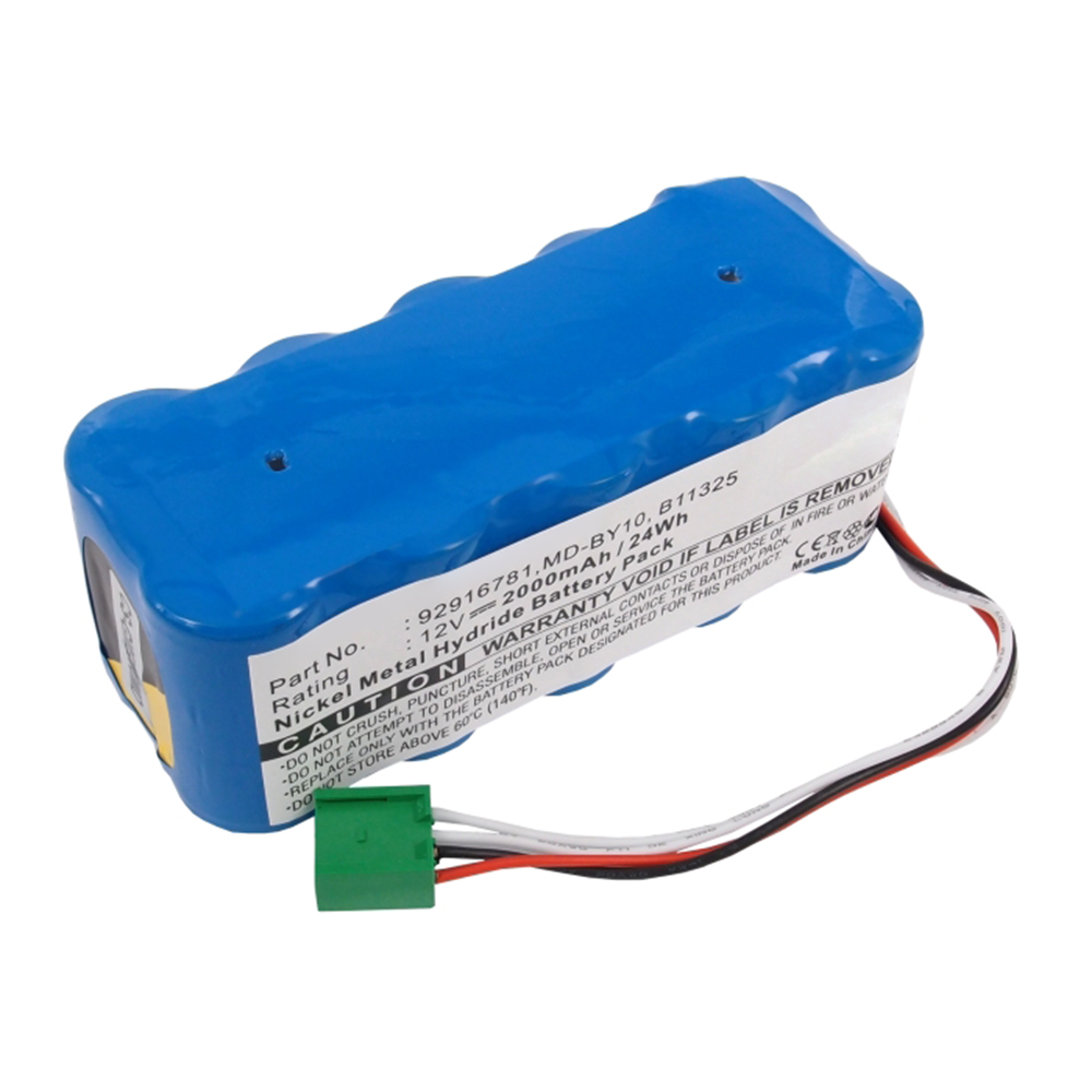 Synergy Digital Medical Battery, Compatible with GE B11325 Medical Battery (Ni-MH, 12V, 2000mAh)