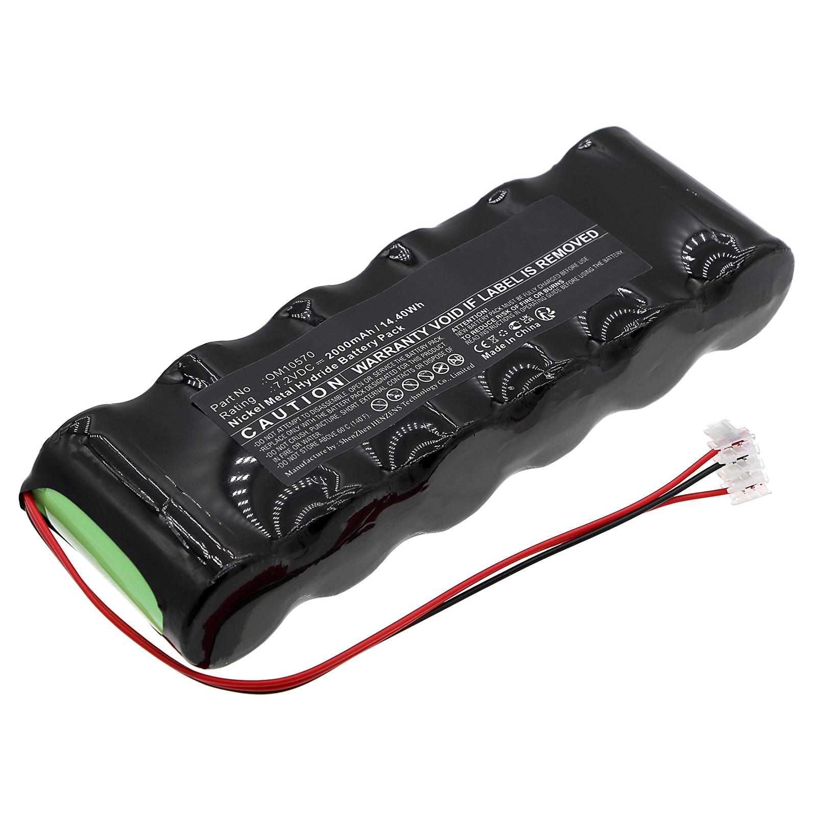 Synergy Digital Medical Battery, Compatible with Medex B10570 Medical Battery (Ni-MH, 7.2V, 2000mAh)