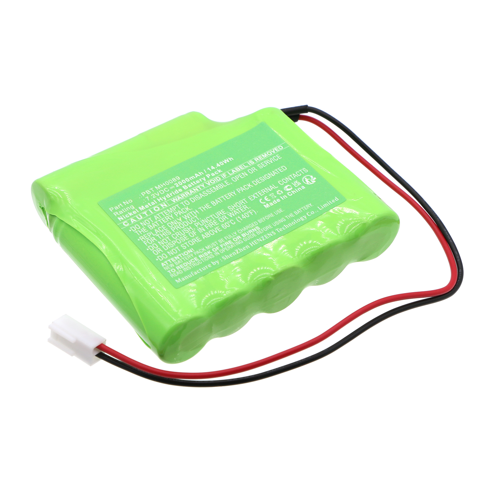 Synergy Digital Medical Battery, Compatible with Globus G0699 Medical Battery (Ni-MH, 7.2V, 2000mAh)
