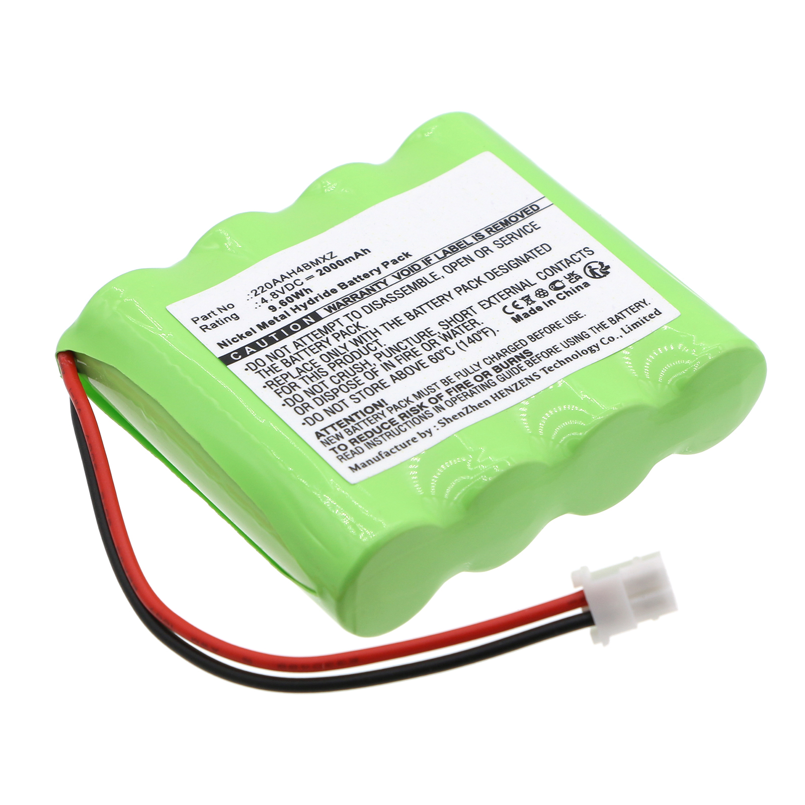Synergy Digital Medical Battery, Compatible with I-Tech 11205-C Medical Battery (Ni-MH, 4.8V, 2000mAh)