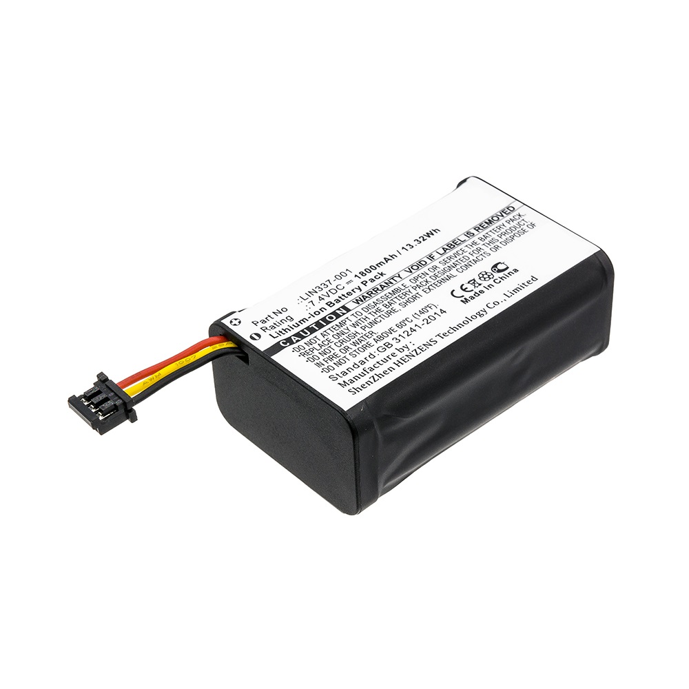 Synergy Digital Medical Battery, Compatible with QCore 05020-160-0001-BAT Medical Battery (Li-ion, 7.4V, 1800mAh)