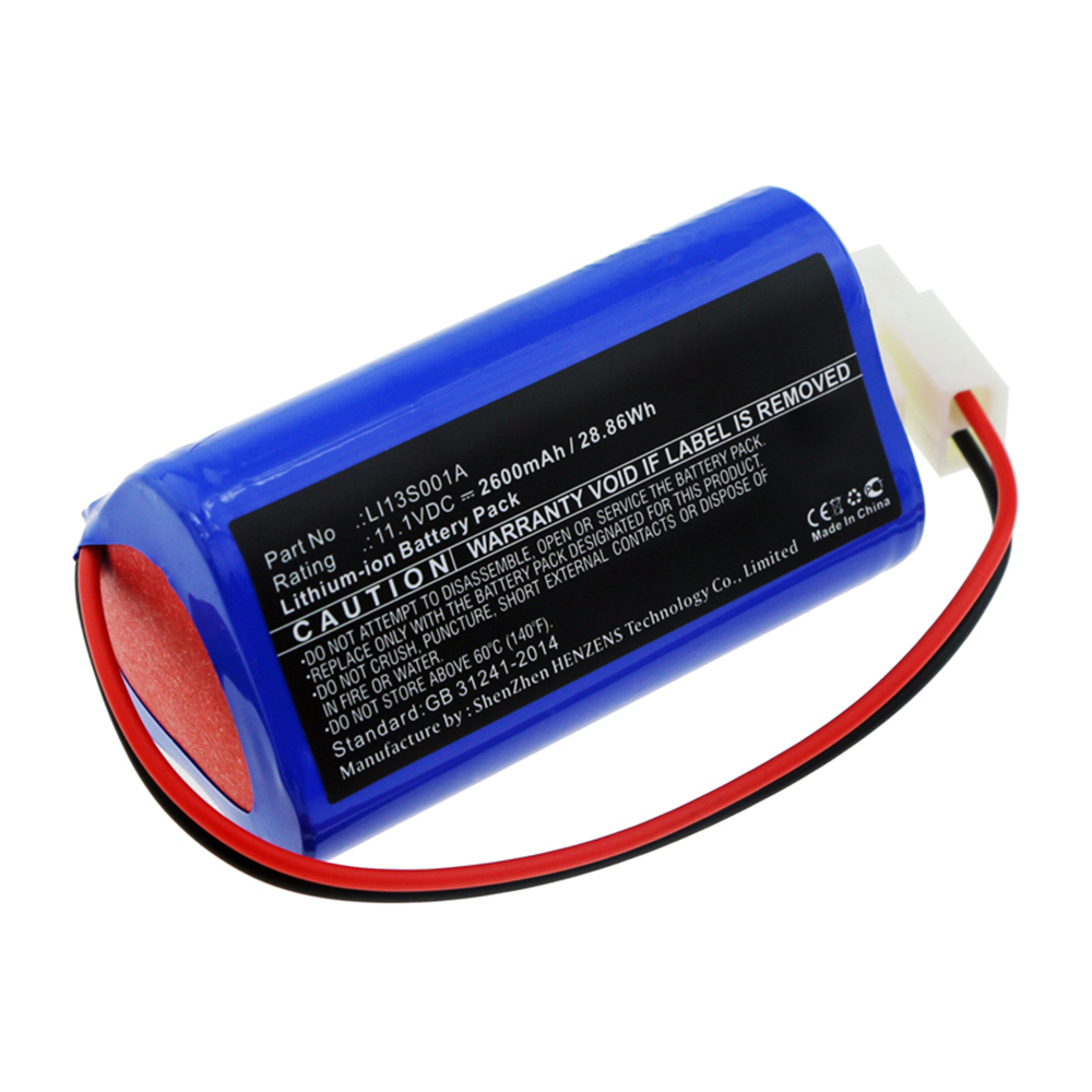Synergy Digital Medical Battery, Compatible with Zondan LI13S001A Medical Battery (Li-ion, 11.1V, 2600mAh)