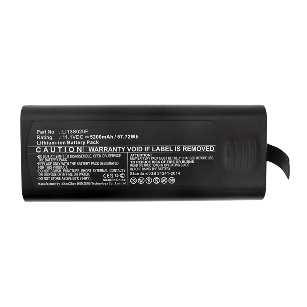 Synergy Digital Medical Battery, Compatible with Zondan LI13S020F Medical Battery (Li-ion, 11.1V, 5200mAh)