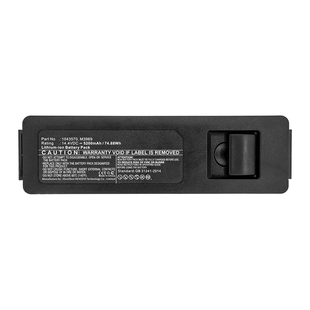 Synergy Digital Medical Battery, Compatible with 1043570 Medical Battery (14.4V, Li-ion, 5200mAh)