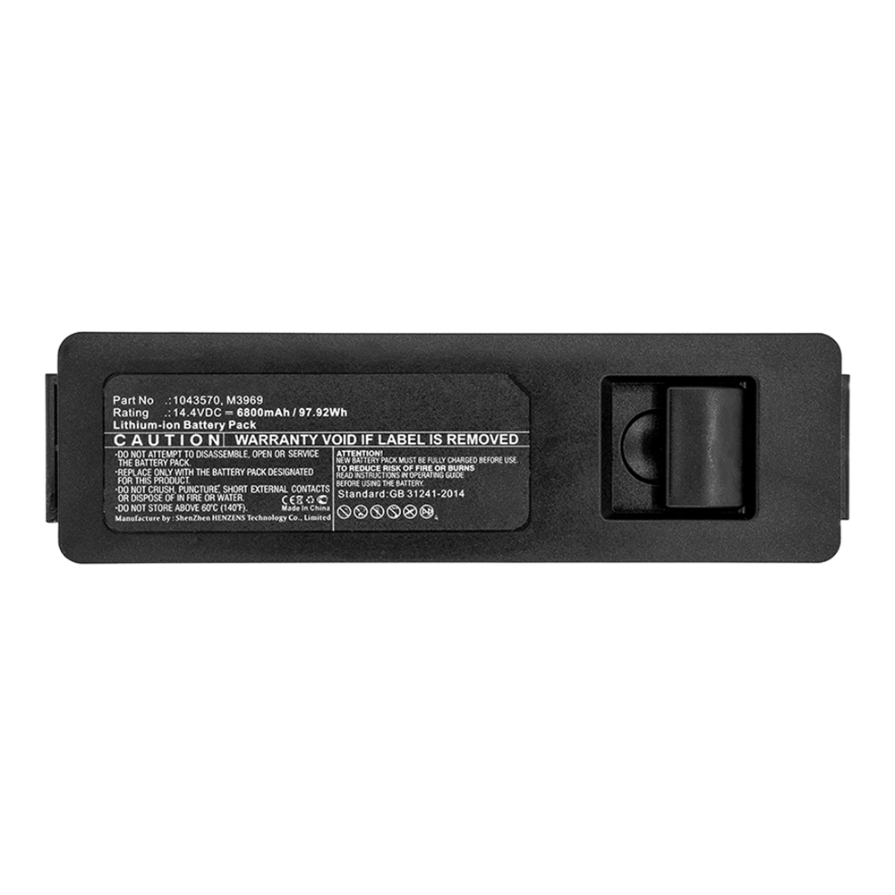 Synergy Digital Medical Battery, Compatible with 1043570 Medical Battery (14.4V, Li-ion, 6800mAh)