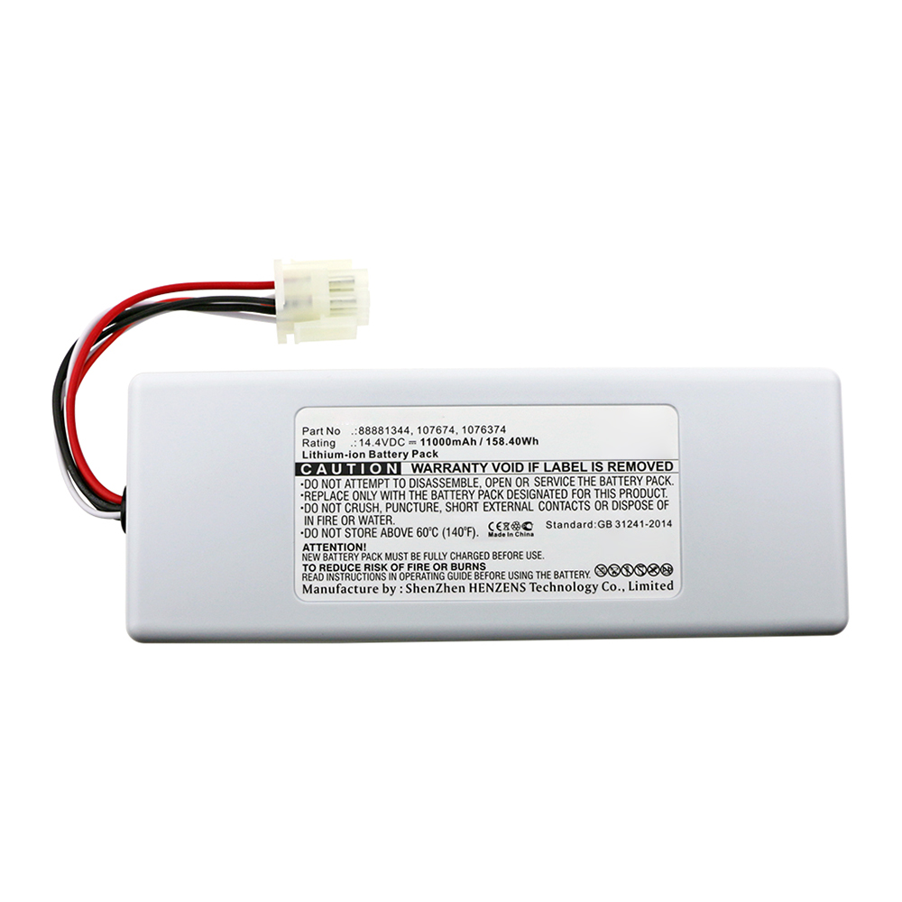 Synergy Digital Medical Battery, Compatible with 107674 Medical Battery (14.4V, Li-ion, 11000mAh)