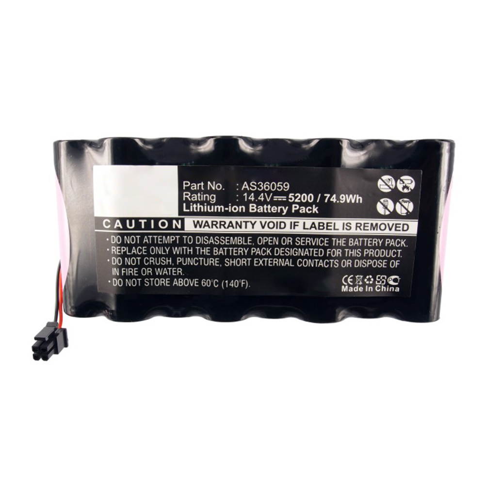Synergy Digital Medical Battery, Compatible with AS36059 Medical Battery (14.4V, Li-ion, 5200mAh)