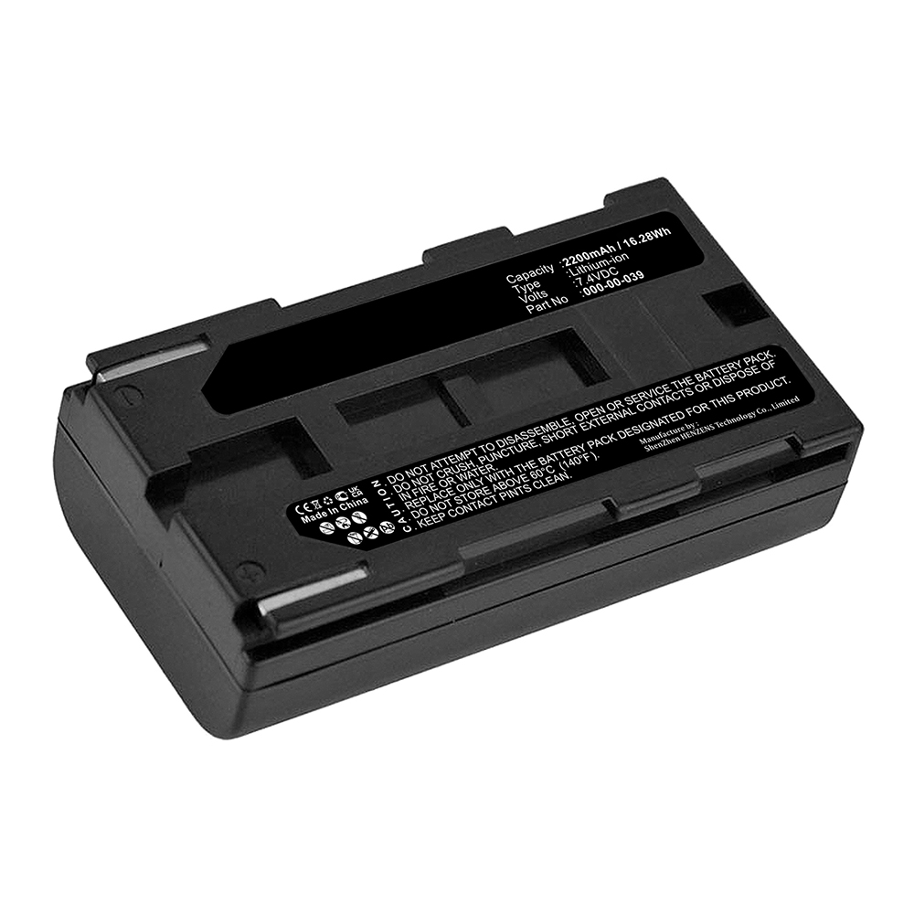 Synergy Digital Medical Battery, Compatible with Cortex 000-00-039 Medical Battery (Li-ion, 7.4V, 2200mAh)