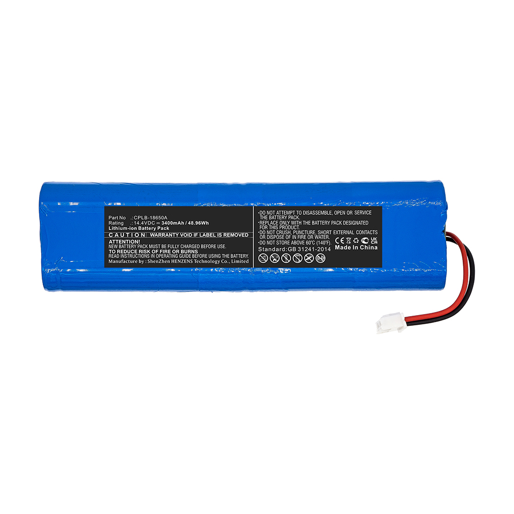 Synergy Digital Medical Battery, Compatible with Creative CPLB-18650A Medical Battery (Li-ion, 14.4V, 3400mAh)