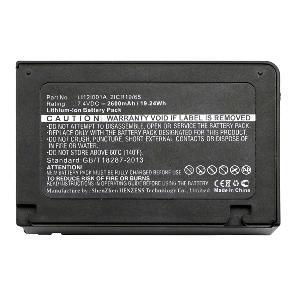 Synergy Digital Medical Battery, Compatible with Mindray 115-018016-00 Medical Battery (Li-ion, 7.4V, 2600mAh)