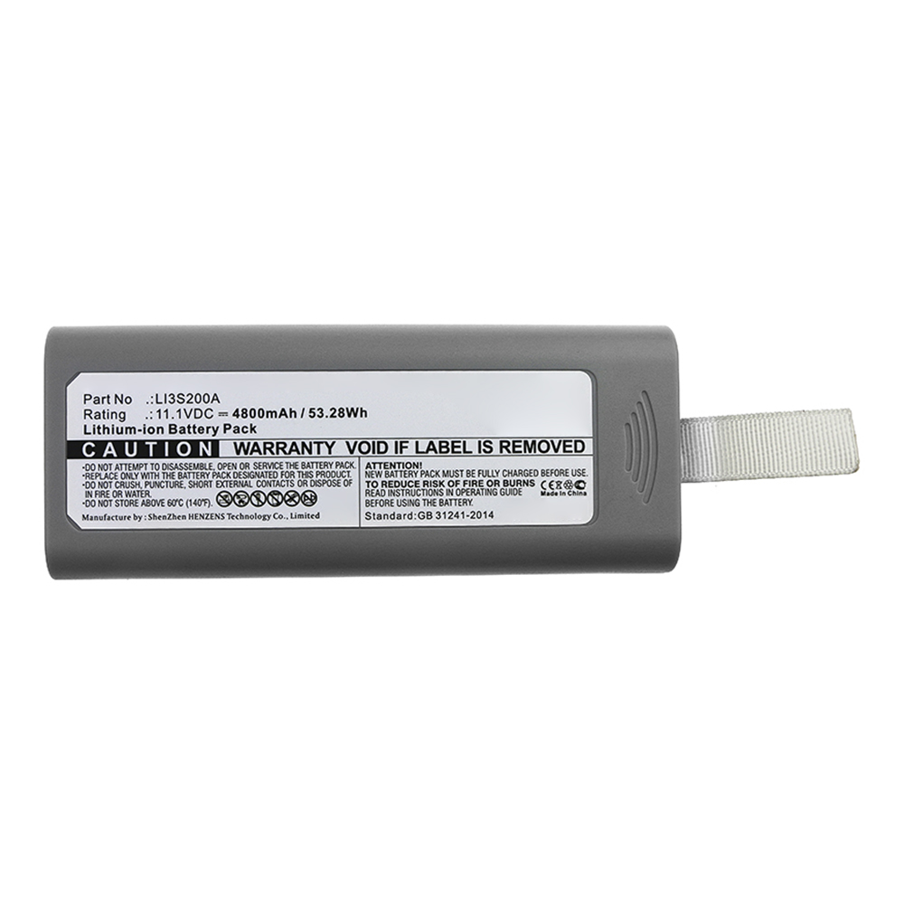 Synergy Digital Medical Battery, Compatible with Philips LI3S200A Medical Battery (Li-ion, 11.1V, 4800mAh)