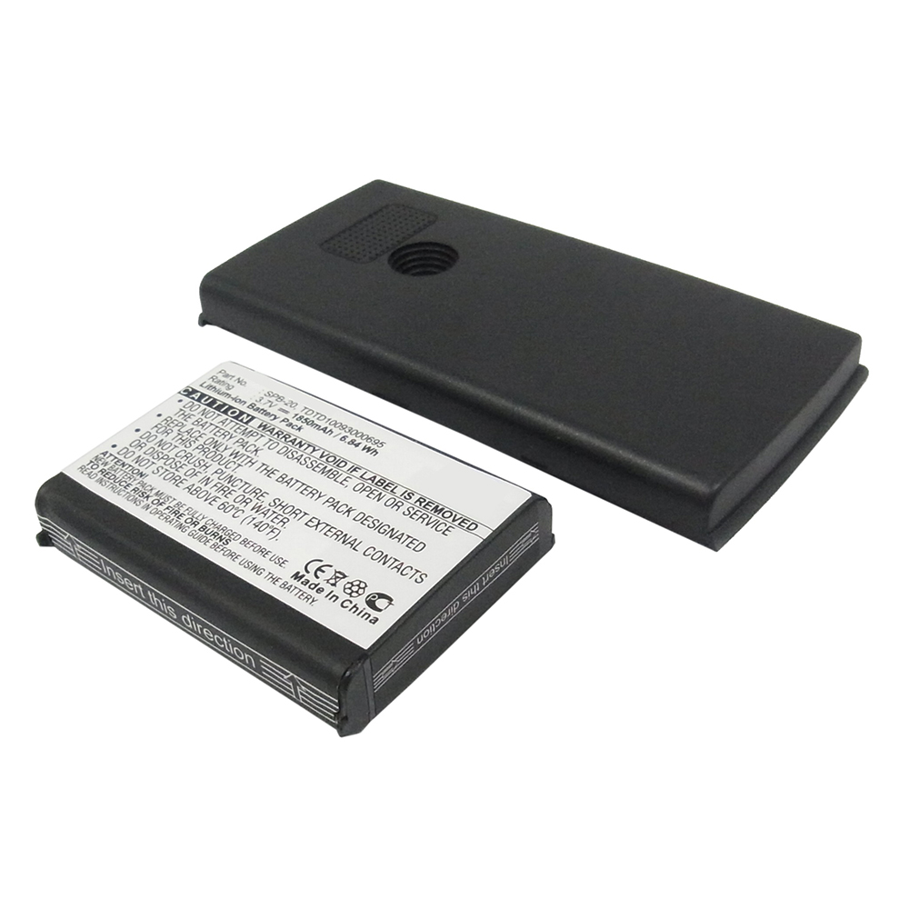 Synergy Digital Cell Phone Battery, Compatible with Garmin-Asus 361-00039-20_07G016793450, SPB-20 Cell Phone Battery (3.7V, Li-ion, 1850mAh)