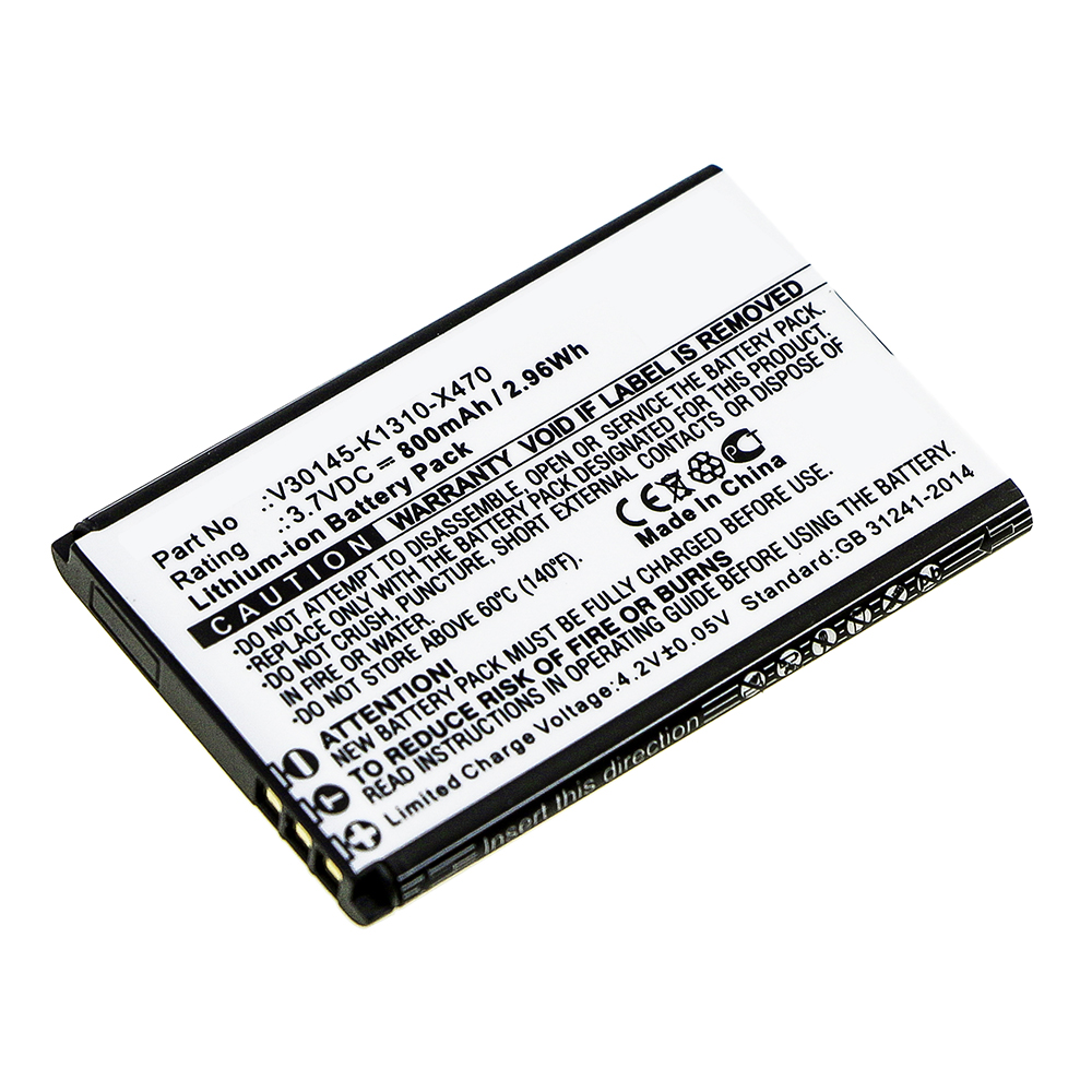 Synergy Digital Cell Phone Battery, Compatible with Gigaset V30145-K1310-X470 Cell Phone Battery (3.7V, Li-ion, 800mAh)