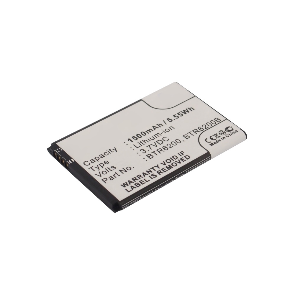 Synergy Digital Cell Phone Battery, Compatible with HTC 35H00127-02M, 35H00127-04M, 35H00127-05M Cell Phone Battery (3.7V, Li-ion, 1500mAh)