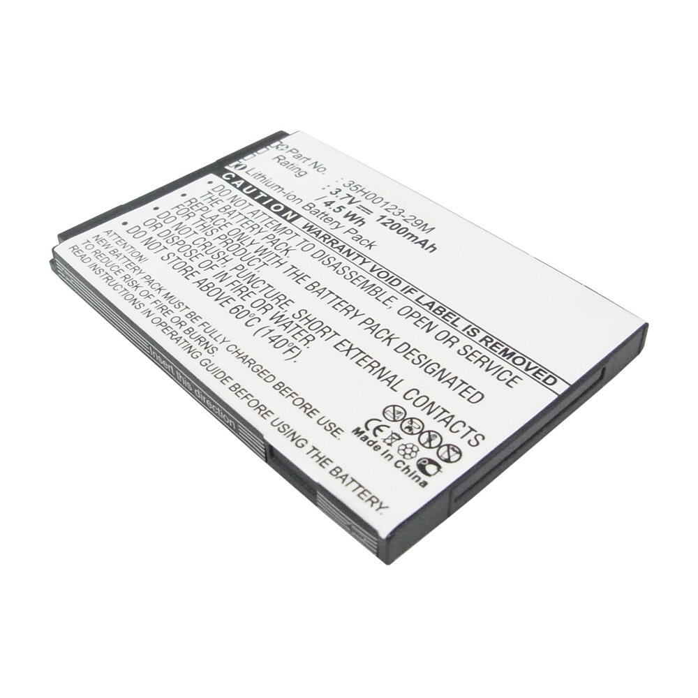 Synergy Digital Cell Phone Battery, Compatible with HTC 35H00123-29M, BA S550 Cell Phone Battery (3.7V, Li-ion, 1200mAh)