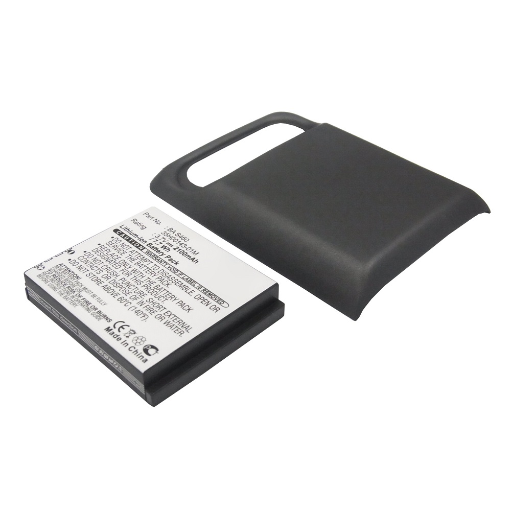 Synergy Digital Cell Phone Battery, Compatible with HTC 35H00143-01M, BA S460, BD29100 Cell Phone Battery (3.7V, Li-ion, 2100mAh)