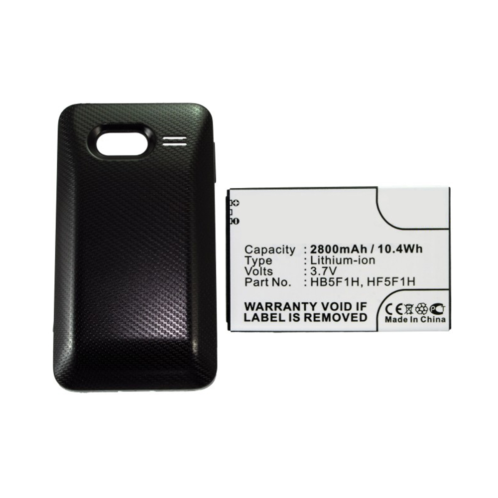 Synergy Digital Cell Phone Battery, Compatible with Huawei HB5F1H, HF5F1H Cell Phone Battery (3.7V, Li-ion, 2800mAh)