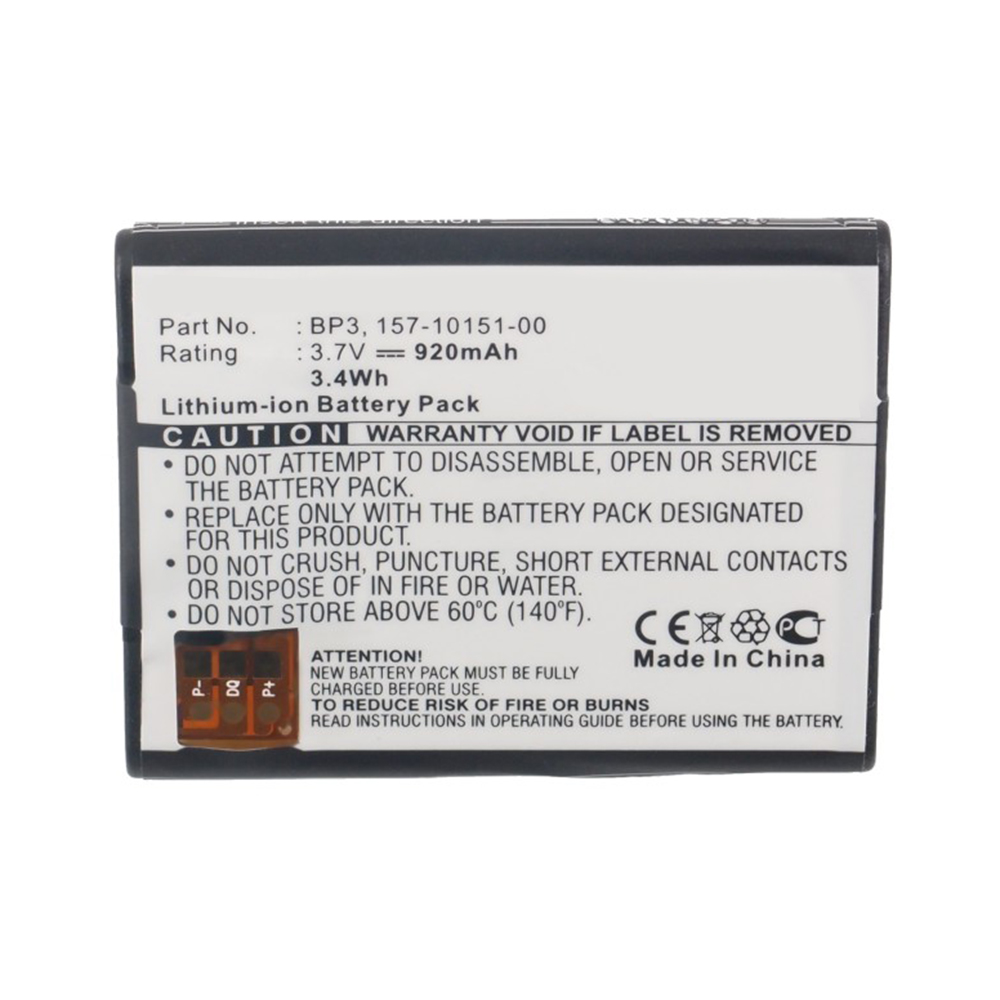 Synergy Digital Cell Phone Battery, Compatible with HP 157-10151-00, BP3 Cell Phone Battery (3.7V, Li-ion, 920mAh)