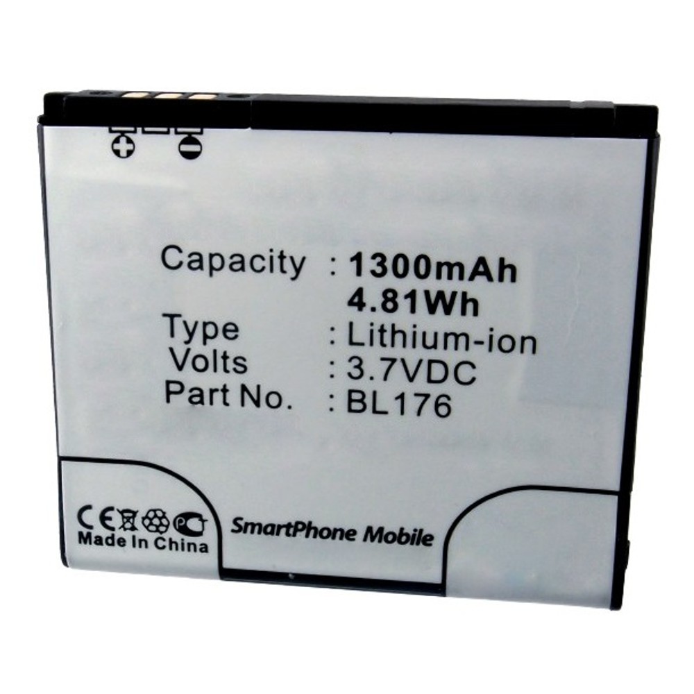 Synergy Digital Cell Phone Battery, Compatible with Haier H11216 Cell Phone Battery (Li-ion, 3.7V, 1300mAh)