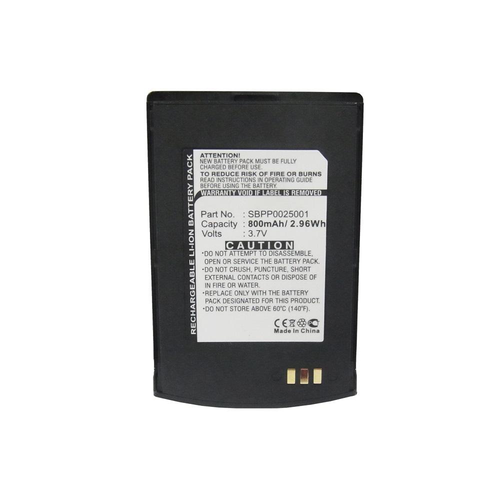Synergy Digital Cell Phone Battery, Compatible with LG LGLP-GBNM Cell Phone Battery (Li-ion, 3.7V, 800mAh)