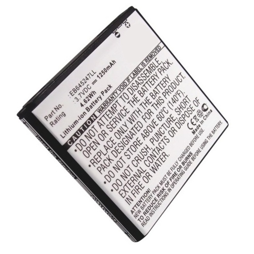 Synergy Digital Cell Phone Battery, Compatible with Samsung EB645247LL Cell Phone Battery (Li-ion, 3.7V, 1250mAh)