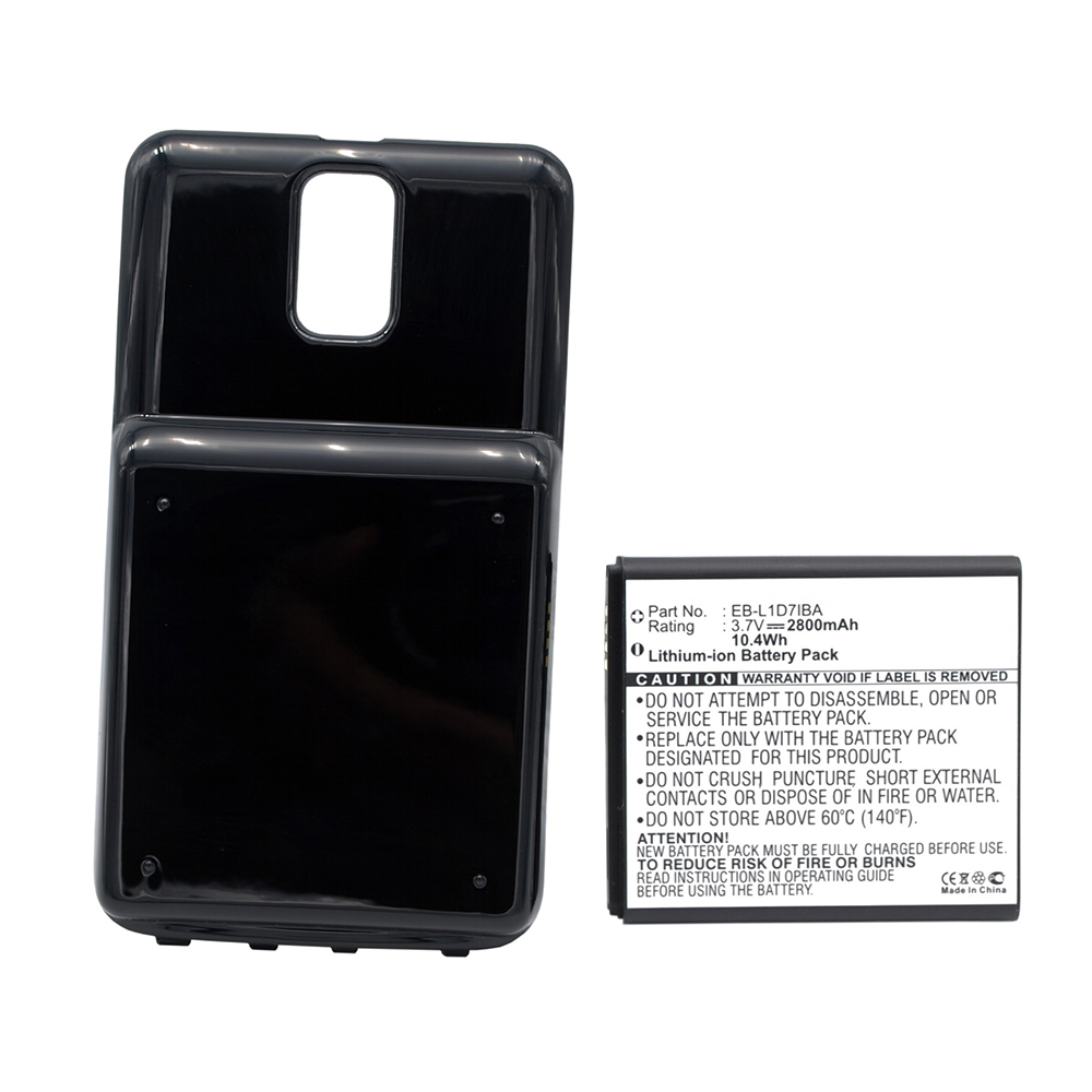 Synergy Digital Cell Phone Battery, Compatible with Samsung EB-L1D7IBA Cell Phone Battery (Li-ion, 3.7V, 2800mAh)