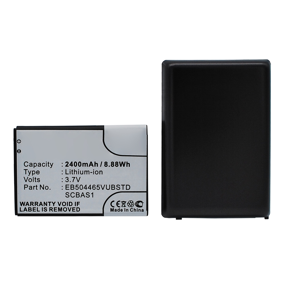 Synergy Digital Cell Phone Battery, Compatible with Samsung EB504465VJ Cell Phone Battery (Li-ion, 3.7V, 2400mAh)