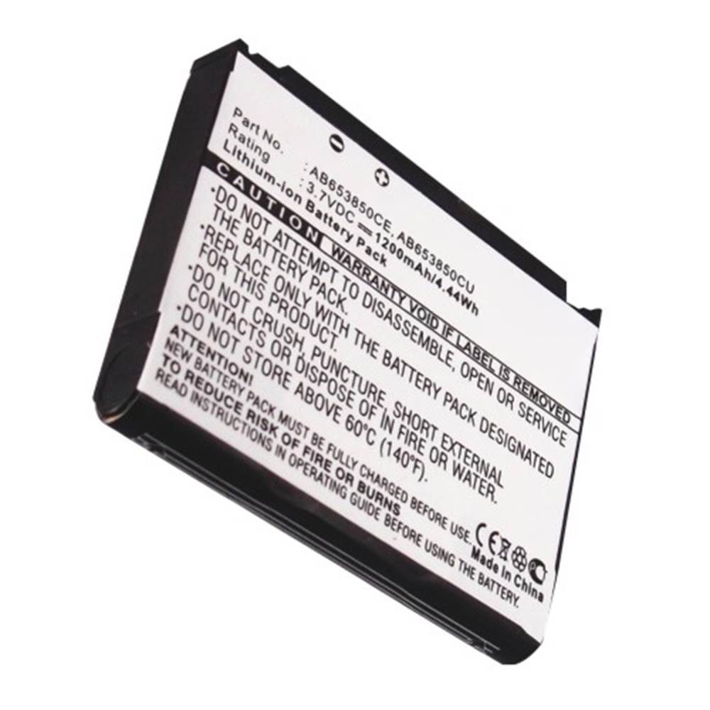 Synergy Digital Cell Phone Battery, Compatible with Samsung AB653850CE Cell Phone Battery (Li-ion, 3.7V, 1200mAh)