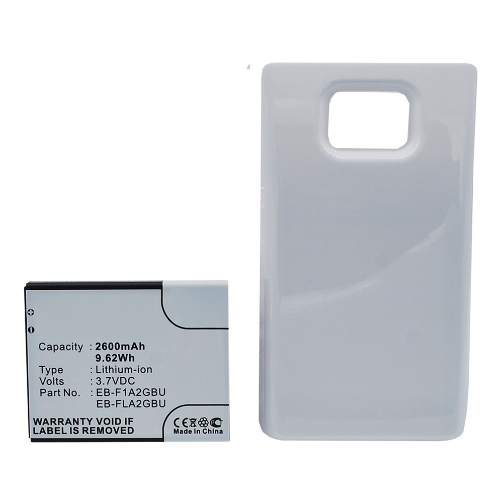 Synergy Digital Cell Phone Battery, Compatible with Samsung EB-F1A2GBU Cell Phone Battery (Li-ion, 3.7V, 2600mAh)