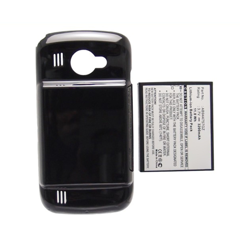 Synergy Digital Cell Phone Battery, Compatible with Samsung AB944757GZ Cell Phone Battery (Li-ion, 3.7V, 3200mAh)
