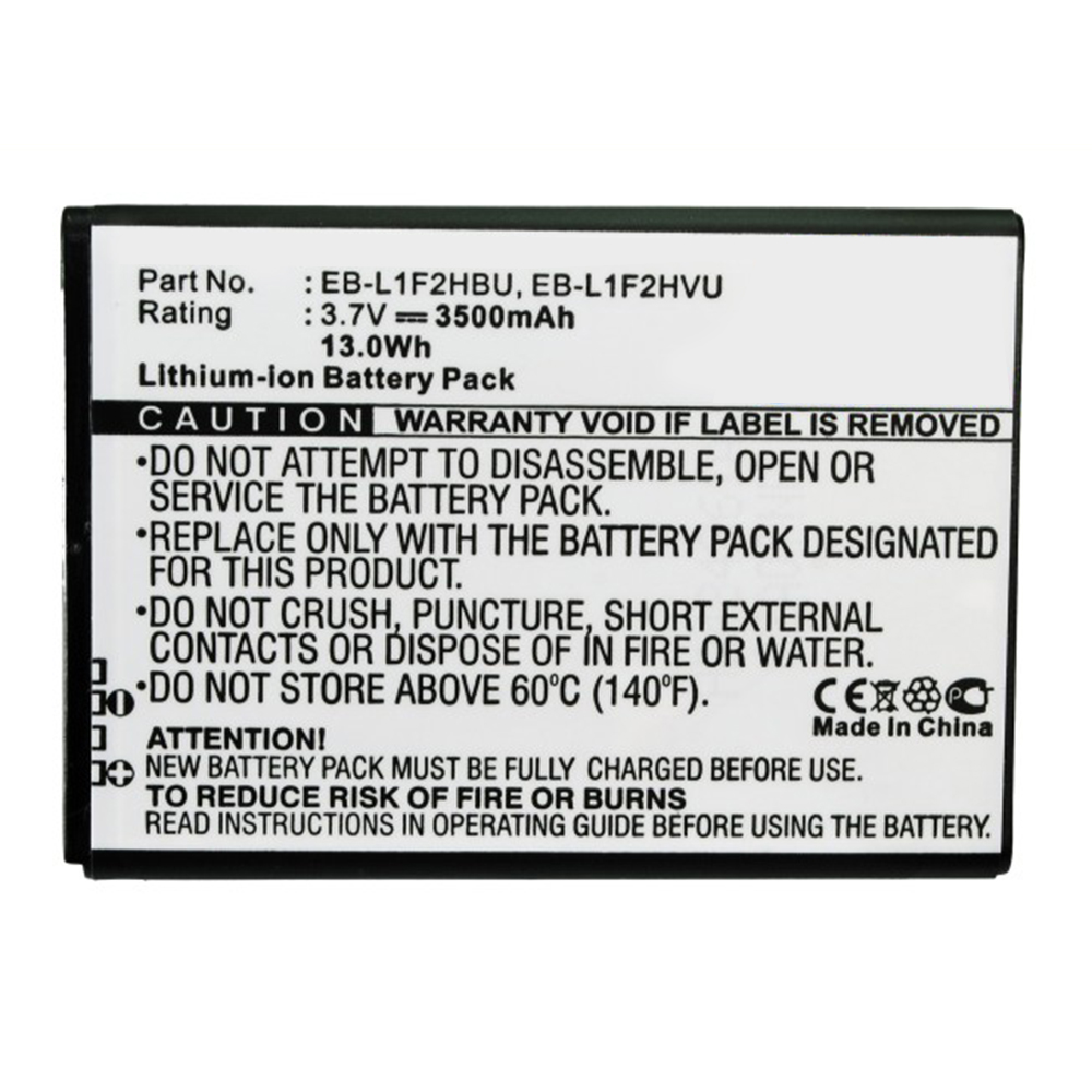 Synergy Digital Cell Phone Battery, Compatible with Samsung EB-L1F2HBU Cell Phone Battery (Li-ion, 3.7V, 3500mAh)