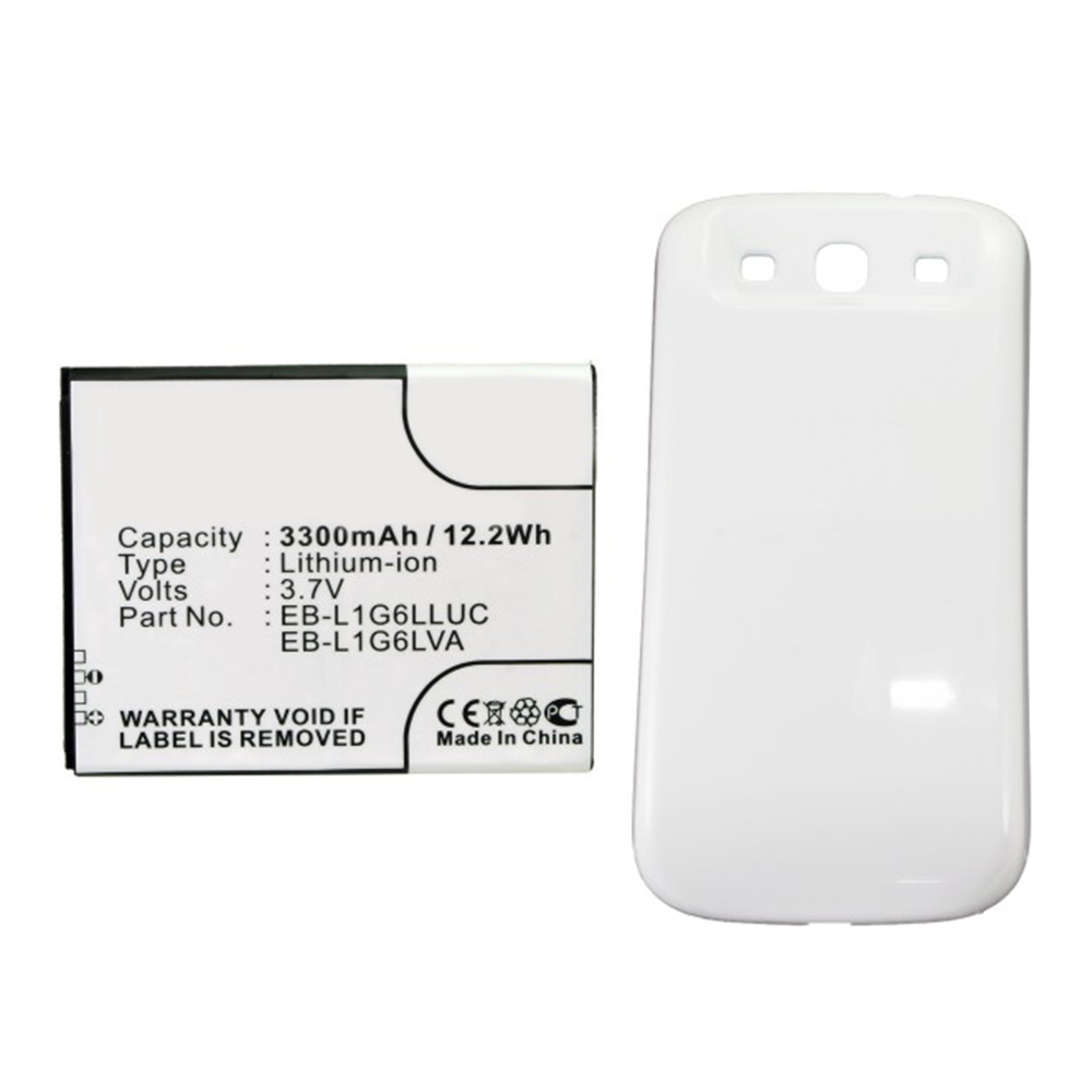 Synergy Digital Cell Phone Battery, Compatible with Samsung EB-L1G6LLK Cell Phone Battery (Li-ion, 3.7V, 3300mAh)