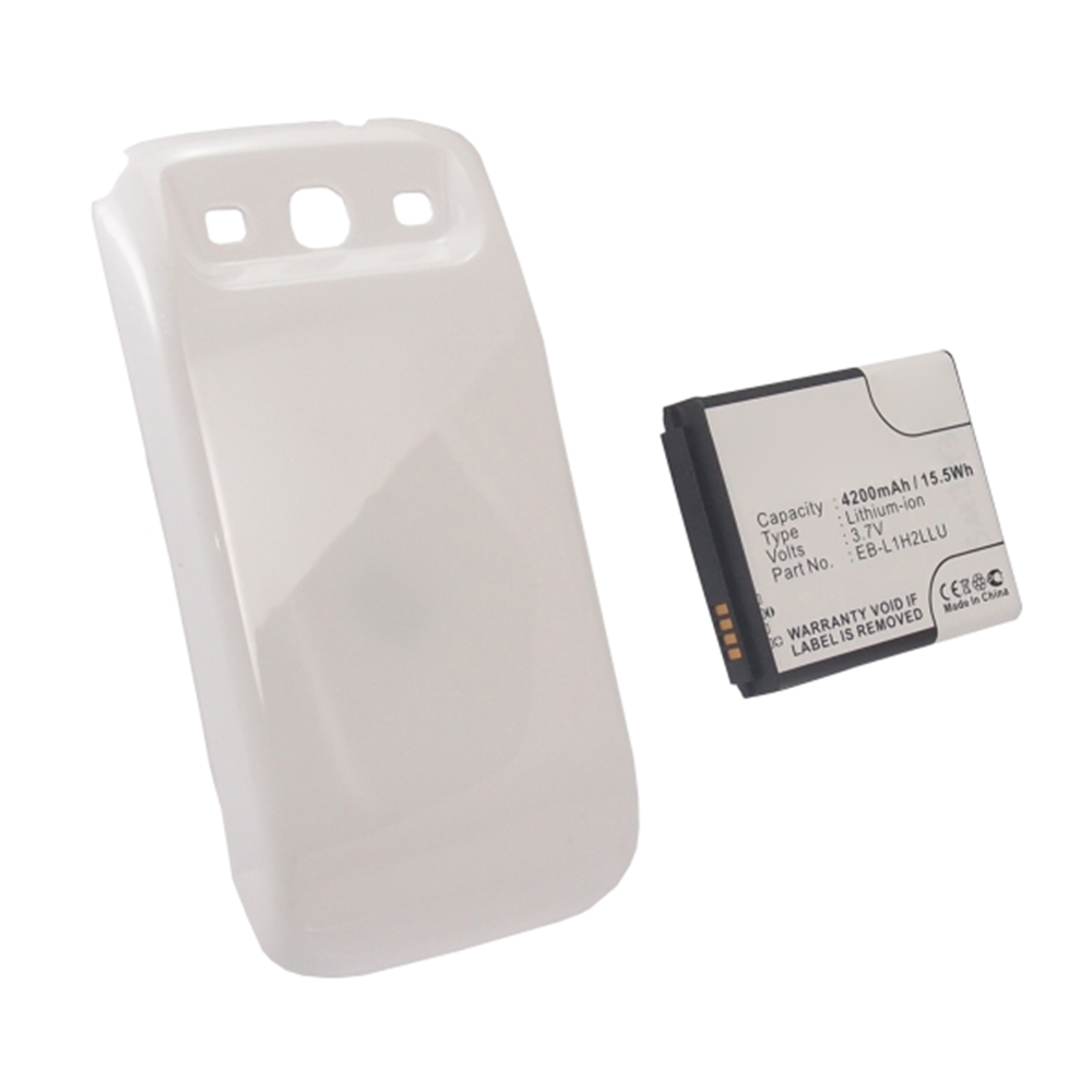 Synergy Digital Cell Phone Battery, Compatible with Samsung EB-L1H2LLD Cell Phone Battery (Li-ion, 3.7V, 4200mAh)
