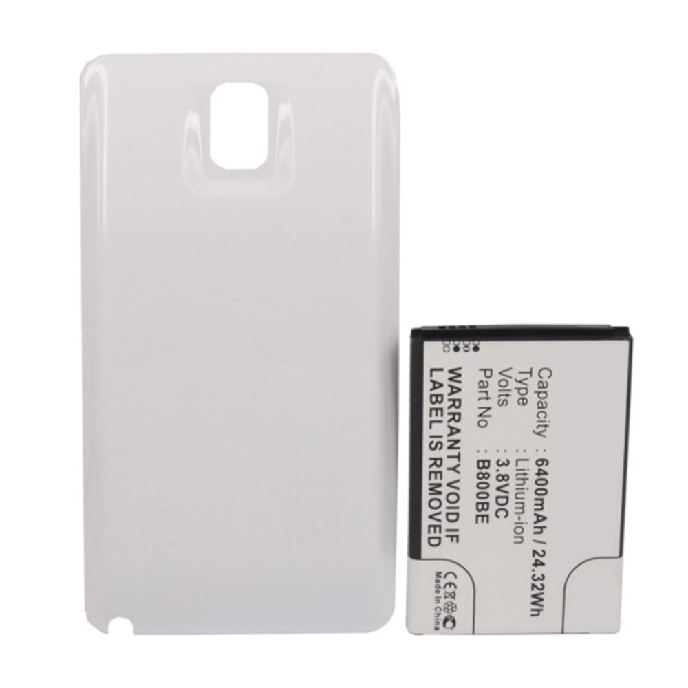 Synergy Digital Cell Phone Battery, Compatible with Samsung B800BC Cell Phone Battery (Li-ion, 3.8V, 6400mAh)