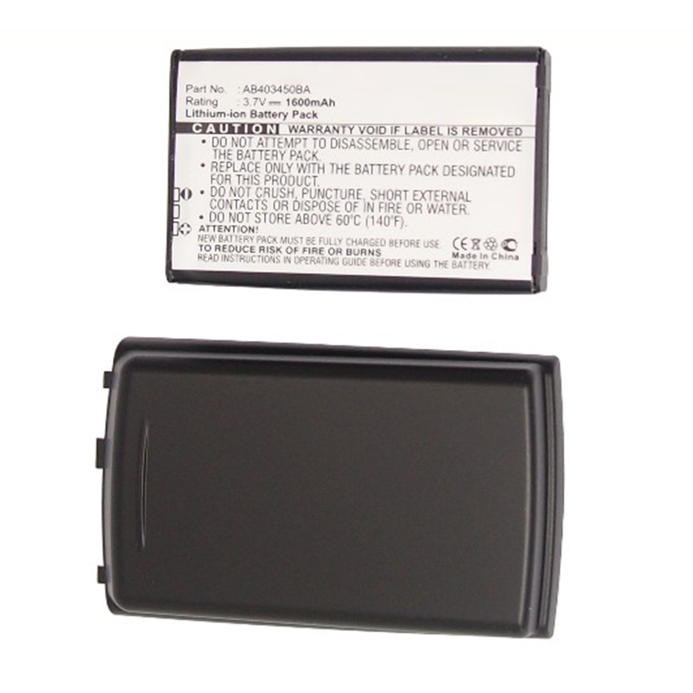 Synergy Digital Cell Phone Battery, Compatible with Samsung AB403450BA Cell Phone Battery (Li-ion, 3.7V, 1600mAh)