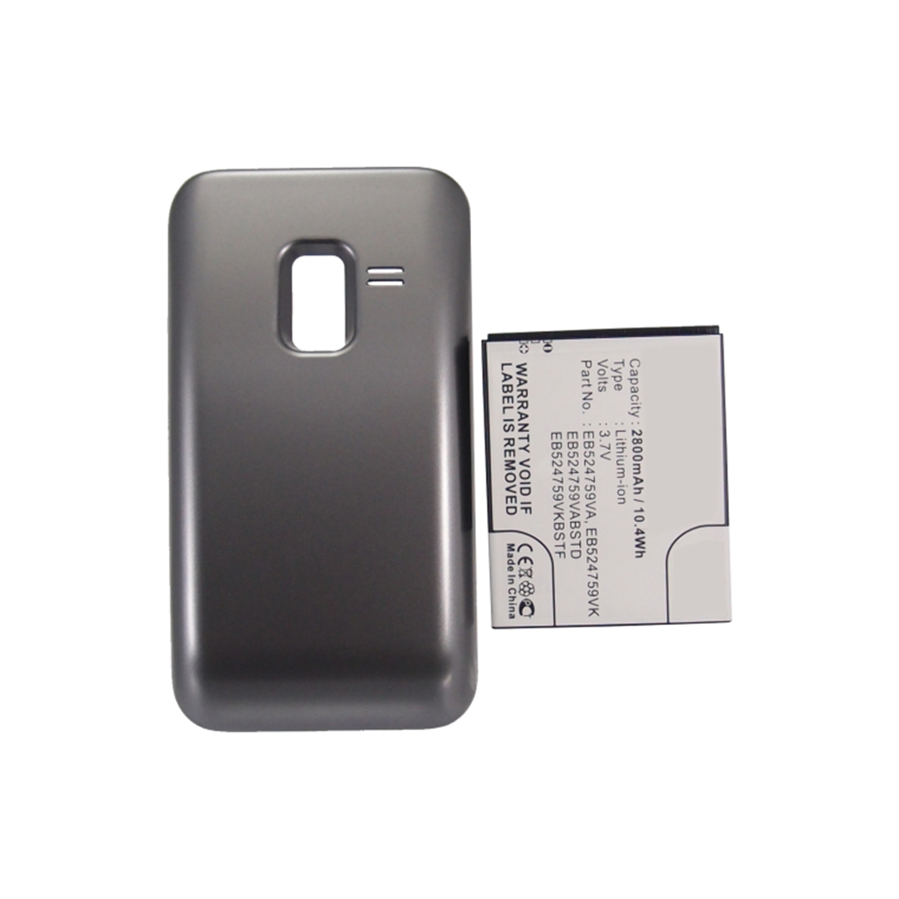 Synergy Digital Cell Phone Battery, Compatible with Samsung EB524759VA Cell Phone Battery (Li-ion, 3.7V, 2800mAh)
