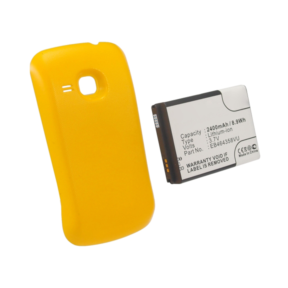 Synergy Digital Cell Phone Battery, Compatible with Samsung EB464358VU Cell Phone Battery (Li-ion, 3.7V, 2400mAh)