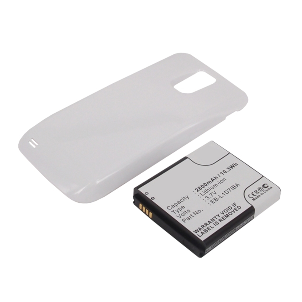Synergy Digital Cell Phone Battery, Compatible with Samsung EB-L1D7IBA Cell Phone Battery (Li-ion, 3.7V, 2800mAh)