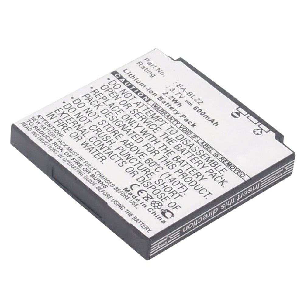 Synergy Digital Cell Phone Battery, Compatible with Sharp EA-BL22 Cell Phone Battery (Li-ion, 3.7V, 600mAh)